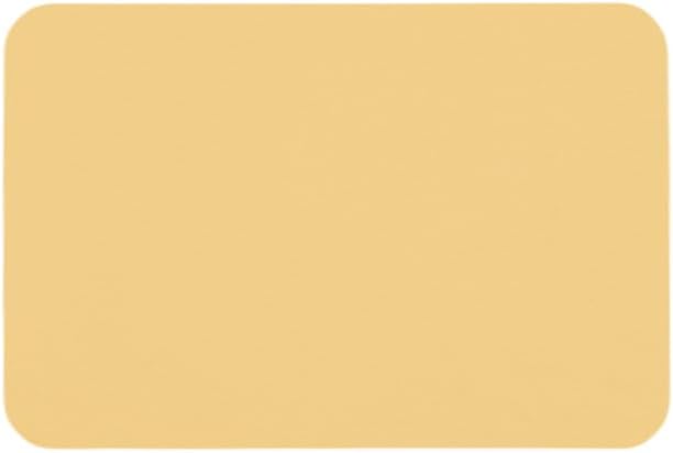 Bathroom Mat Quick Dry, Bathroom Rugs Non Slip Washable Thin Absorbent Bath Mat Fits Under Door Bathroom Floor Mat Perfect for Bath, Shower, or Sink 20"x30" Light Yellow