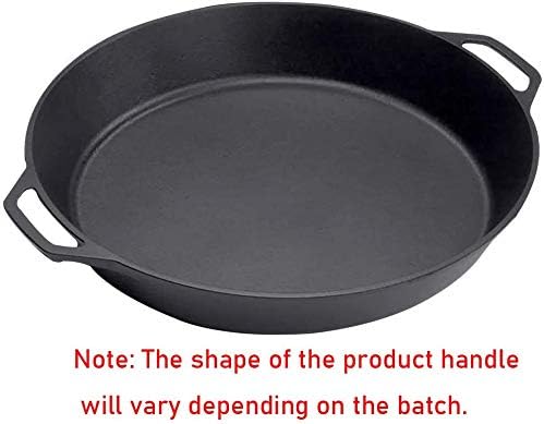 LI-GELISI Oversized Cast Iron Skillet (25 inch)