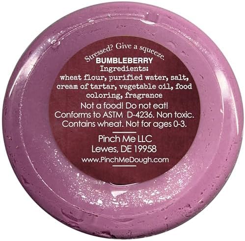 Pinch Me Therapy Dough - Holistic Aromatherapy Stress Relieving Putty - 10 Ounce Bumbleberry Scent