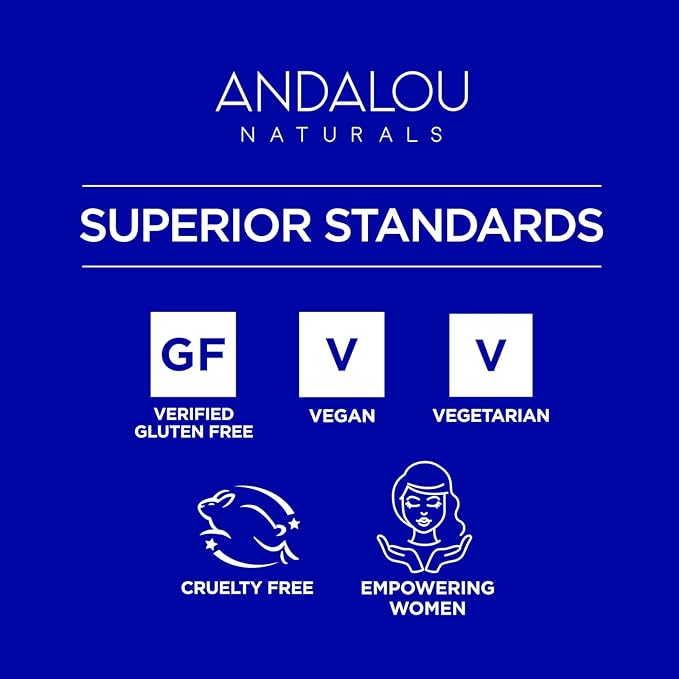 Andalou Naturals Body Lotion, Deep Hydration Lotion for Dry Skin, Ultra-Nourishing Skin Care with Hyaluronic Acid & Ceramides, Body Cream for Softer, More Supple & Glowing Skin, 8 fl oz