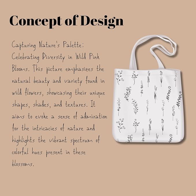 Tote Bag for Women, Canvas Tote Bag with Pockets,Canvas Shopping Bags,Reusable Grocery Bags