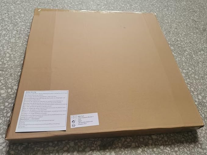 Hanobe Large Round Decorative Tray: Coffee Table Beaded Trays Rustic Wood Trays Decor Farmhouse Ottoman Circle Vintage Centerpiece Wooden Serving for Living Room Home for Counter, Brown