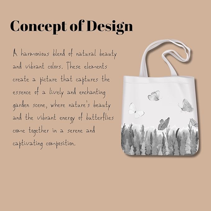 Tote Bag for Women, Canvas Tote Bag with Pockets,Canvas Shopping Bags,Reusable Grocery Bags