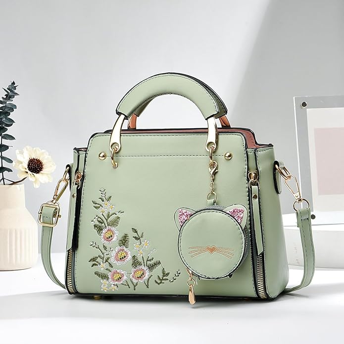 Xiaoyu Fashion Purses and Handbags for Women Ladies Crossbody Bags Top Handle Satchel Shoulder Bags Small Totes