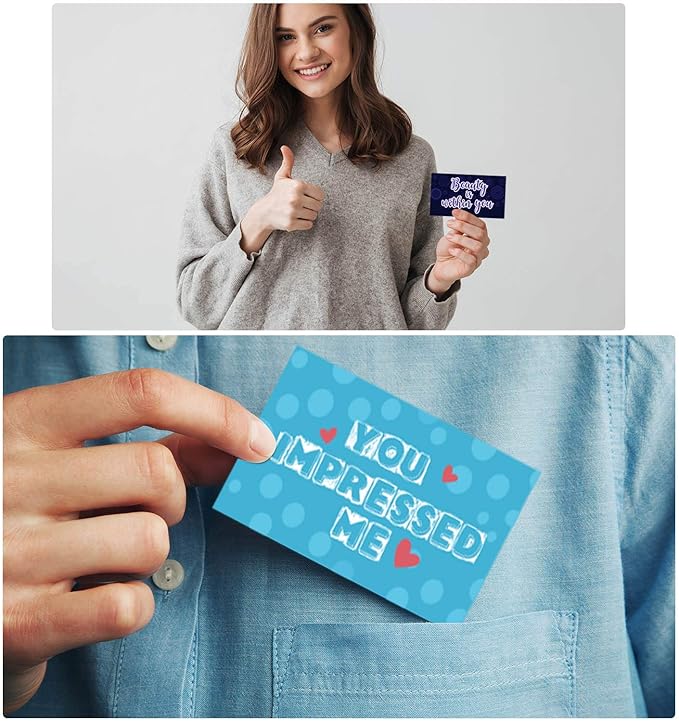 Outus 120 Pcs Motivational Encouragement Quote Cards Inspirational Kindness Appreciation Gratitude Business Cards Encouragement Mini Note Cards, 30 Styles, 3.5 x 2 Inch(Bright Style)