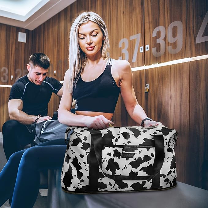 Expandable Travel Duffle Bags Weekender Overnight Bags for Women Men Hospital Bag for Women Labor Delivery with Toiletry Bag Waterproof