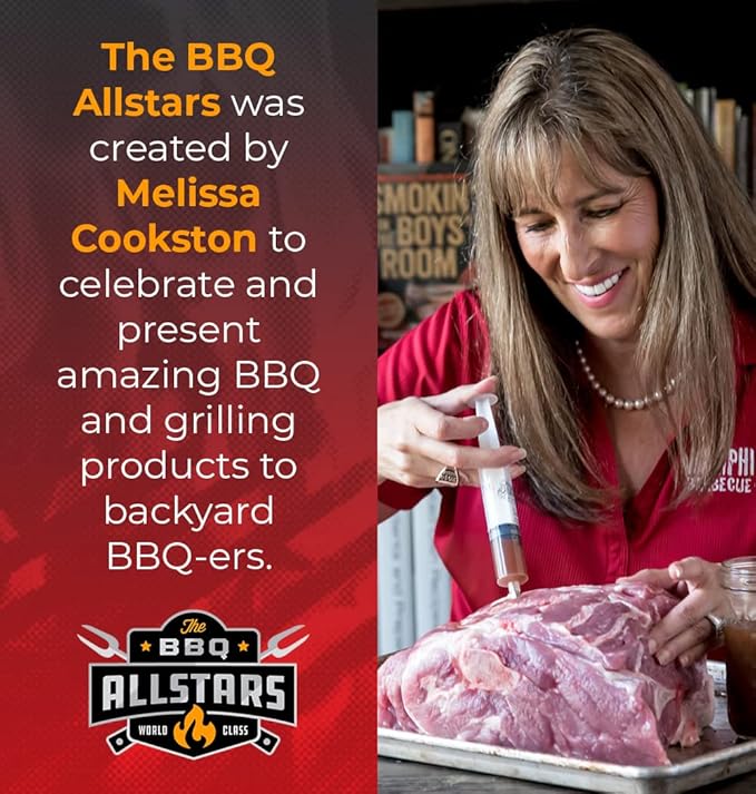 Melissa Cookston's Garlic Blend BBQ Rub, Award Winning Barbecue Rubs, 16 Oz