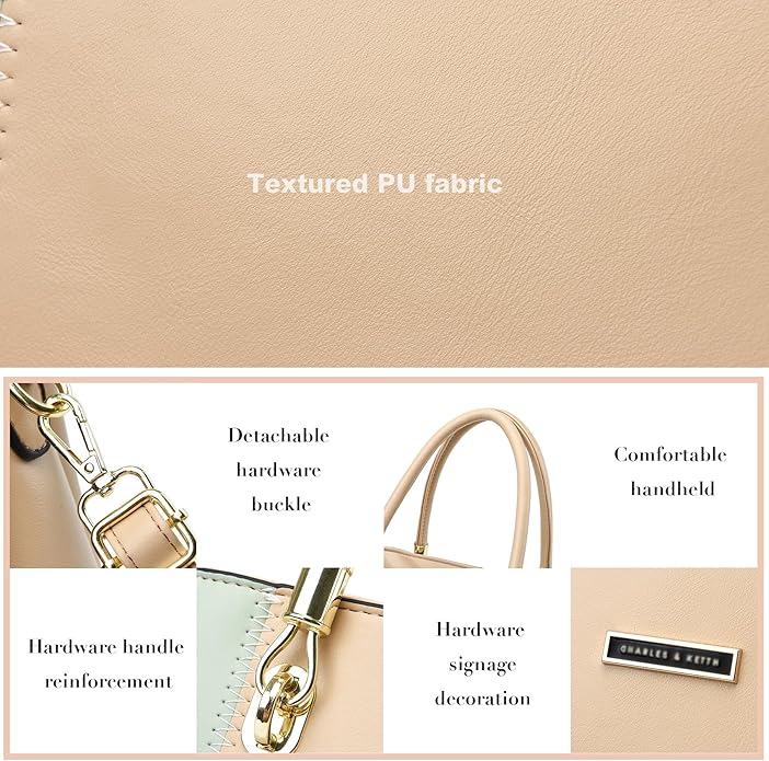 KURGOOL Women Purses and Handbags Top Handle Satchel Shoulder Bags Messenger Tote Bag for Ladie