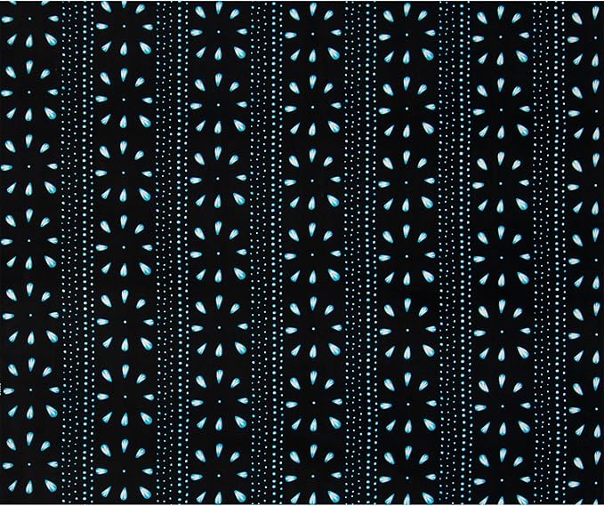 African Fabric 6 Yards Polyester Ankara Print Fabric for Sewing DIY Craft Projects Party Clothing M1