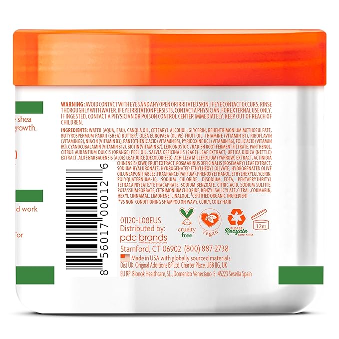 Cantu Leave-In Conditioning Repair Cream with Shea Butter, 16 oz (Pack of 2)