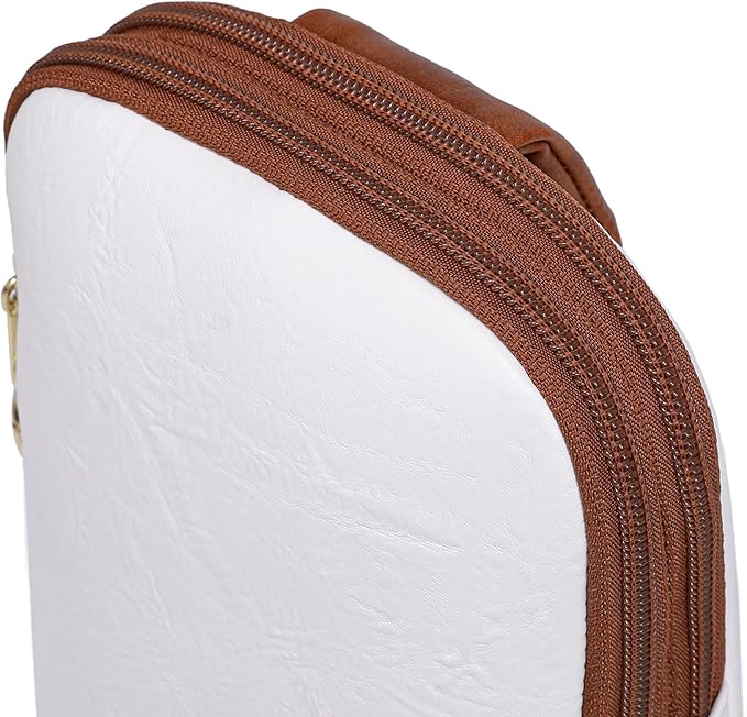 INICAT Travel Small Sling Bag Leather Crossbody Bags for Women Fanny Packs Cross Body Bag for Woman Cross Body Purses