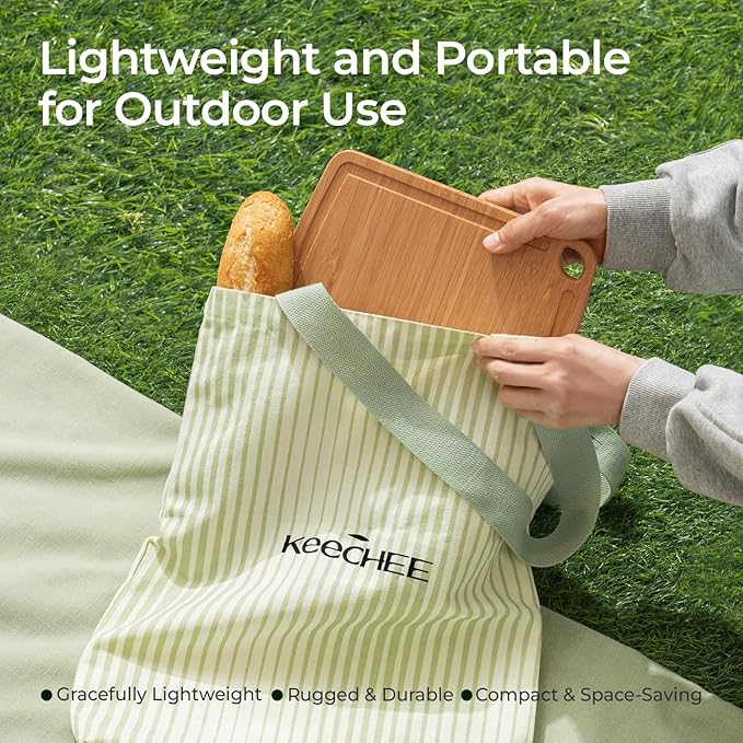 Dishwasher Safe Bamboo Cutting Boards Durable Lightweight Wood Cutting Board for Busy Kitchen, Easy Storage & Clean Wooden Chopping Boards with Juice Groove Set of 2 (M+S)