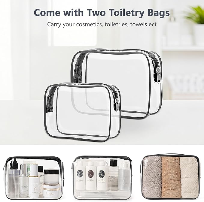 Beraliy Large Travel Backpack, Airline Approved Carry On Backpack, 16 Laptop Backpack,Waterproof Personal Item Bag, Business Hiking Weekender Overnight Bag, Dark Gray