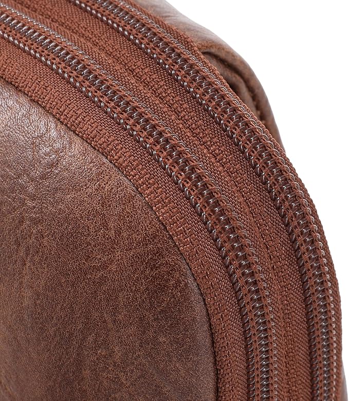 INICAT Travel Small Sling Bag Leather Crossbody Bags for Women Fanny Packs Cross Body Bag for Woman Cross Body Purses