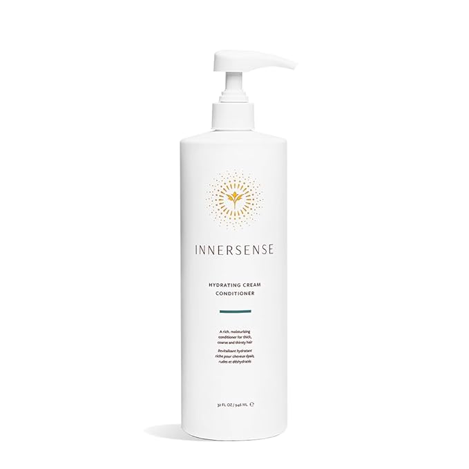 INNERSENSE Organic Beauty - Natural Hydrating Cream Conditioner | Non-Toxic, Cruelty-Free, Clean Haircare (32oz)