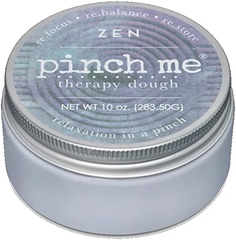 Pinch Me Therapy Dough - Holistic Aromatherapy Stress Relieving Putty - 10 Ounce (Zen)