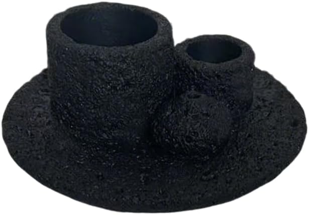 4 in 1 Cement Holder for Incense Sticks/Palo Santo/Sage Sticks/Candle