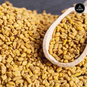 Naturevibe Botanicals Fenugreek Seeds Whole, 5lbs | Methi seeds | Gluten Free & Non-GMO | Hair and skin health (80 ounces)