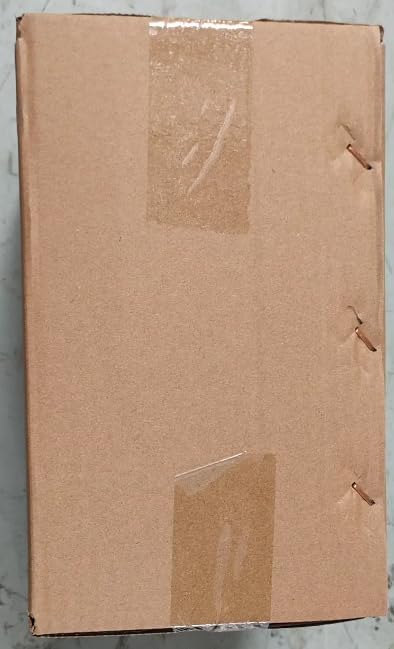 Orange and Gold Ceramic Vase Set of 2,Round Donut Hollow Flower Vases for Home Decor Accents,Modern Minimalist Centerpiece Table Decorations,Wedding,Living Room,Bookshelf,Office,Entryway