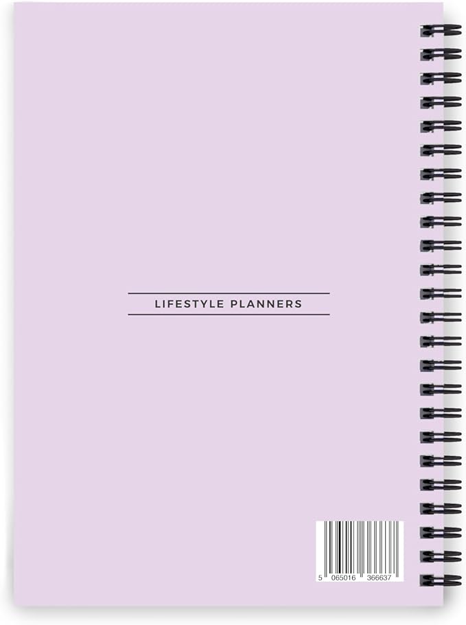 Better Health - Exercise, Nutrition & Wellness Journal - Stay healthy with our handy, simple tracking charts - A5 size with 104 undated pages - For A Happier, Healthier Life (Lilac)