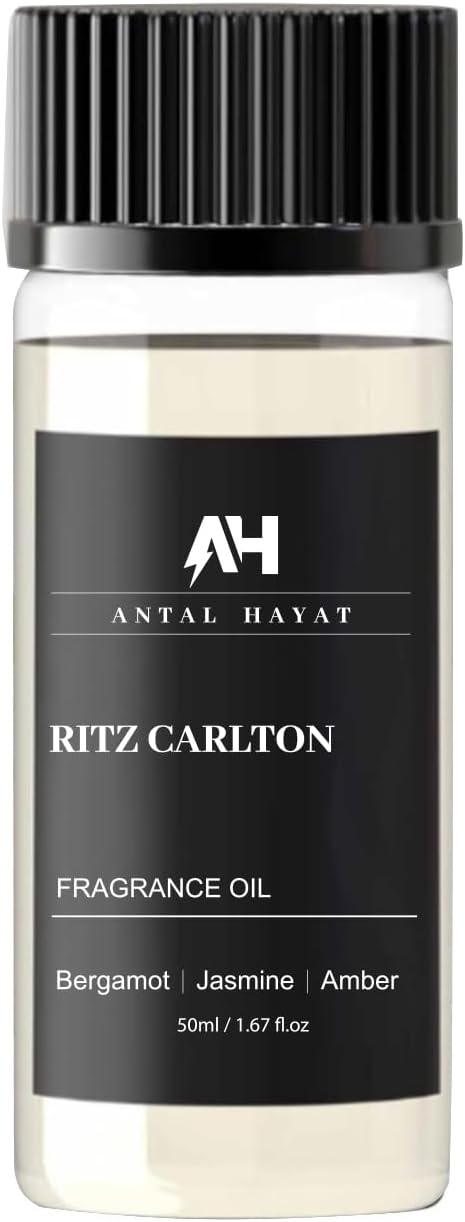 Essential Oil Aromatherapy Inspired by Luxury Hotels - Home Luxury Scent - Antal Hayat Diffuser Oil Scent - Diffuser Oil Blends for Aromatherapy (1.67 Fl Oz, Ritz Carlton)