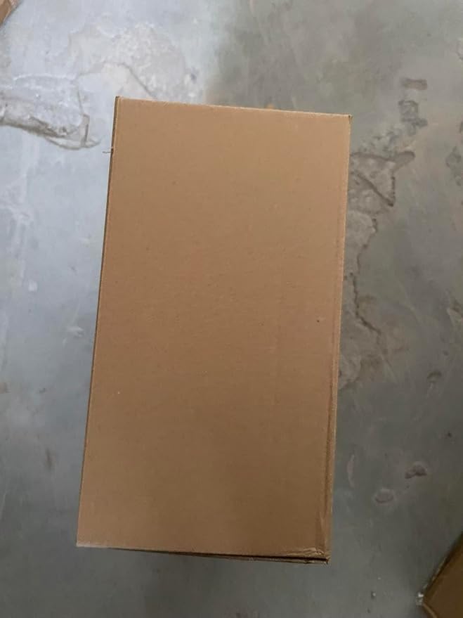 Ceramic Vase Set of 3, Small Flower Vases for Rustic Home Decor, Modern Farmhouse, Living Room, Shelf, Table, Bookshelf, Mantel and Entryway - Yellow, Orange, Blue (A)