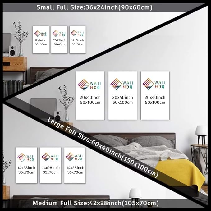 3 Piece Canvas Wall Art - Billiards Balls and Cues with Chalk - Modern Home Decor Stretched and Framed Ready to Hang (24''H x 36''W)