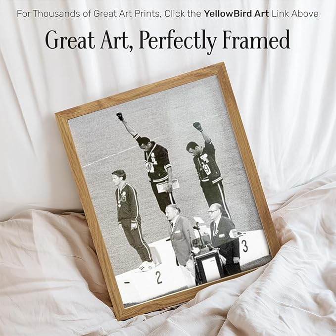 African American Wall Art FRAMED - Black Wall Art - African American Decor - Civil Rights Poster History 8x10 - Heroes Culture History Black Pride Artwork - Picture Print