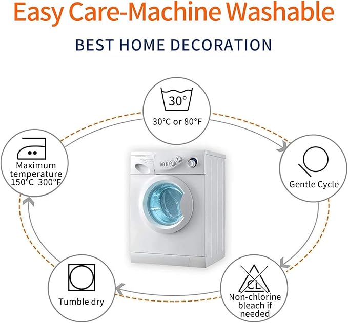 Mid Century Modern Square Pillow Case Throw Pillow Covers Decorative Pillowcase Cushion Cover with Car Couch Sofa Chair Bed Living Room 18x18 Inch