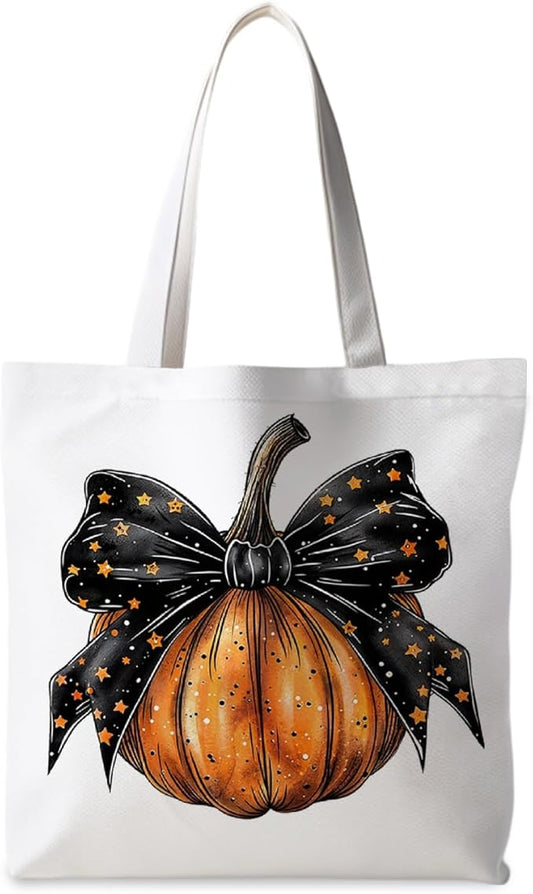 Halloween Tote Bag, Halloween Gifts for Women, Horror Tote Bag, Reusable Grocery Bags Shopping Bags