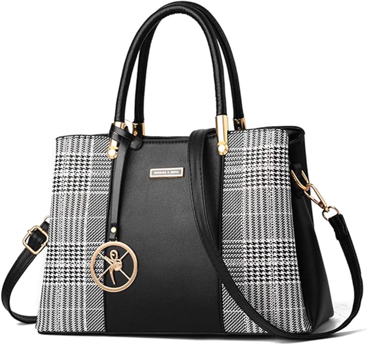 KURGOOL Women Purses and Handbags Top Handle Satchel Shoulder Bags Messenger Tote Bag for Ladie