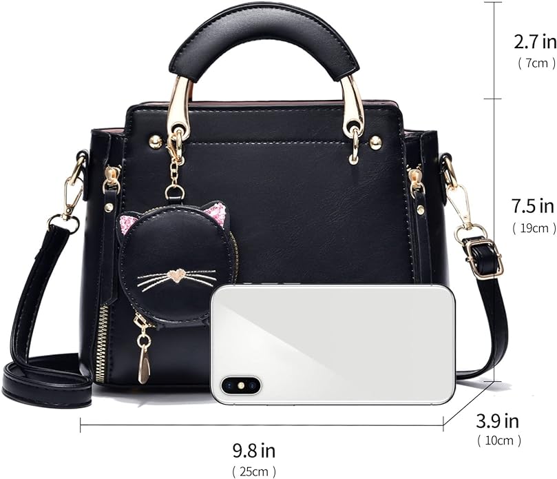 Xiaoyu Fashion Purses and Handbags for Women Ladies Crossbody Bags Top Handle Satchel Shoulder Bags Small Totes