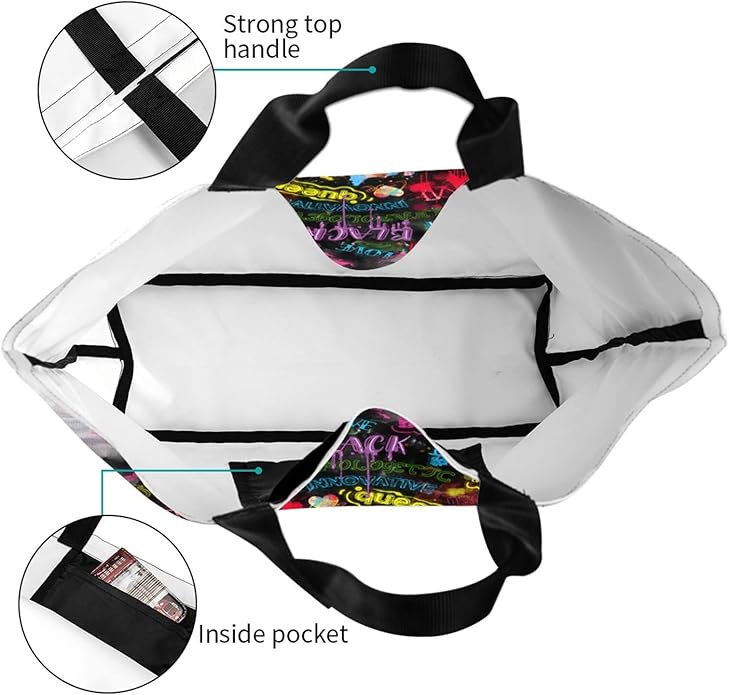 IAGM Women Tote Bags African American Woman Shoulder Bag Afro Black Girl Magic Satchel Handbags For Shopping,Work,Grocery,Gym