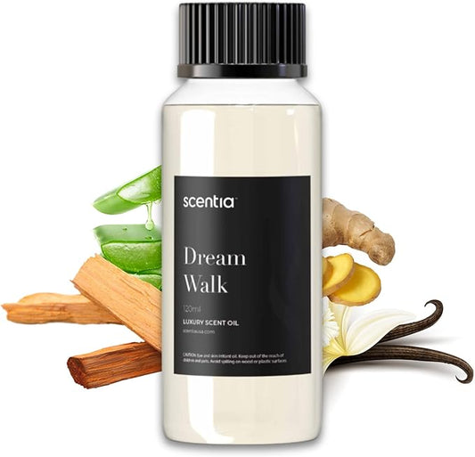 Hotel Diffuser Oil Inspired by The Westin Hotel Scent - 120 ml 4.06 fl oz - Fragrance Oil Blend White Tea,Natural Home Fragrance and Hotel Scent for Diffusers & Machines -Dream Walk