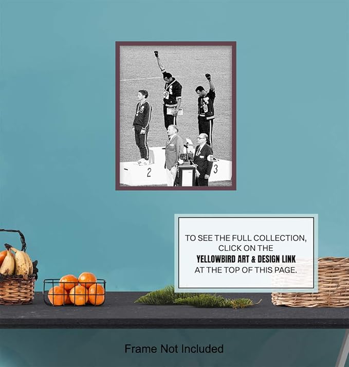 African American Wall Art - Black Wall Art - African American Decor - Civil Rights Poster - Black History Heroes - African Americans History - BLM Pride - Picture Print