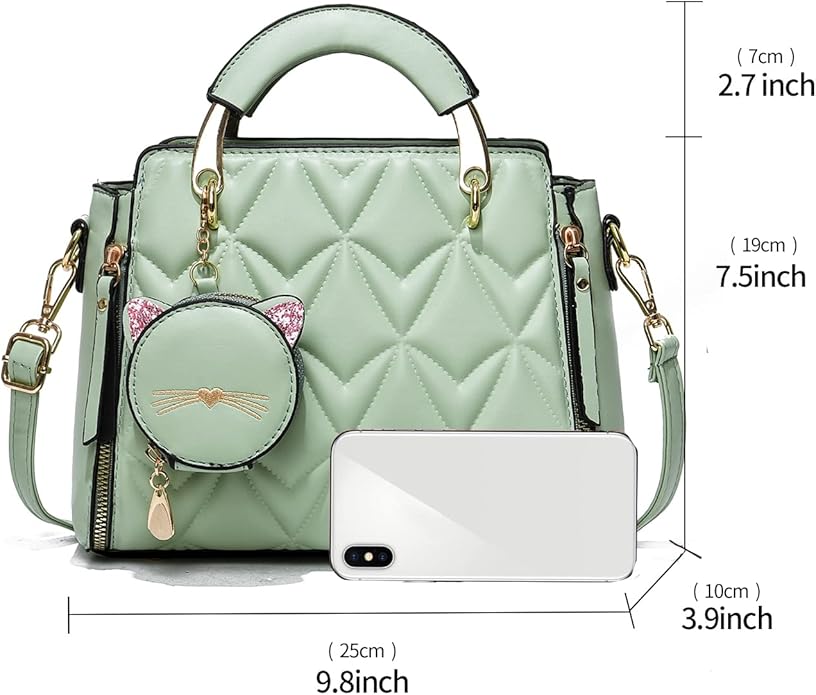 Xiaoyu Fashion Purses and Handbags for Women Ladies Crossbody Bags Top Handle Satchel Shoulder Bags Small Totes