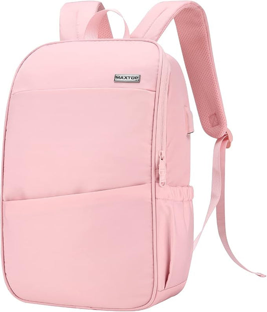 MAXTOP Deep Storage Laptop Backpack with USB Charging Port[Water Resistant] College Computer Bookbag Fits 16 Inch Laptop