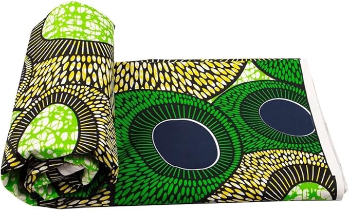 African Fabric 6 Yard Printed Wax Cloth African Ankara Fabric for Party Dress A70
