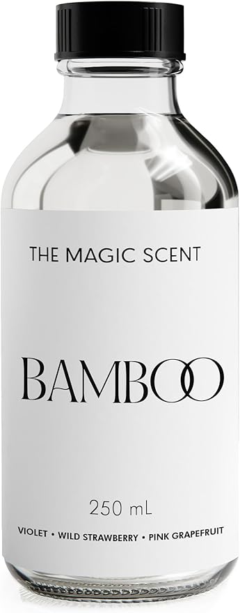 Bamboo Diffuser Oil - Hotel & Home Luxury Scents Inspired by The Four Seasons, Bora Bora - Diffuser Oil Scents for Home Designed for Use in All Diffusers - 8.5 fl oz, 250 mL