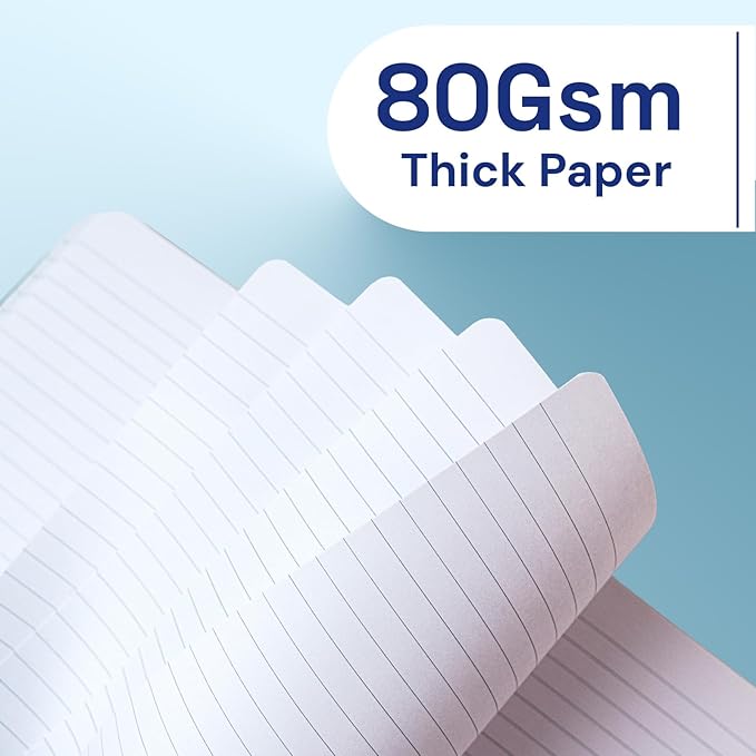 A5 Lined Journal Notebook, 7mm College Ruled Notepad, Journaling for Writing, Work, School, Travel and Note Taking, Hardcover 160 Pages (80 Sheets) 5.79 x 8.3 inches (Midnight Green)