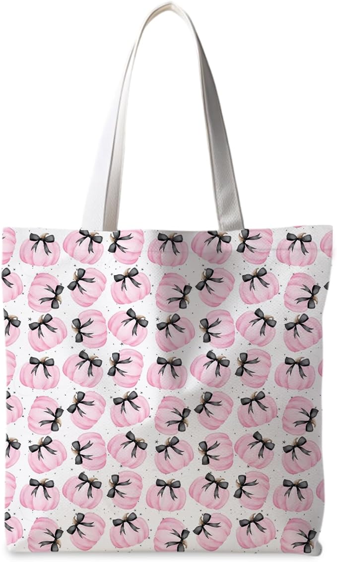 Halloween Tote Bag, Halloween Gifts for Women, Horror Tote Bag, Reusable Grocery Bags Shopping Bags