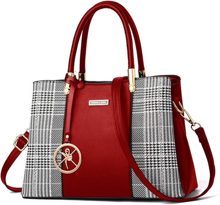 KURGOOL Women Purses and Handbags Top Handle Satchel Shoulder Bags Messenger Tote Bag for Ladie