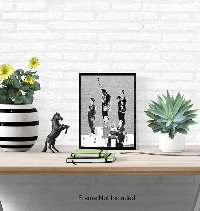 African American Wall Art - Black Wall Art - African American Decor - Civil Rights Poster - Black History Heroes - African Americans History - BLM Pride - Picture Print