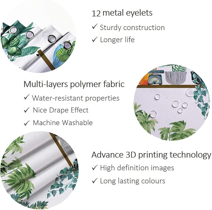 Bohemian Bathroom Curtain Colorful Boho Floral Print Beautiful Bright Polyester Fabric Cloth Shower Curtain for Bathroom Decoration, 72"x72"