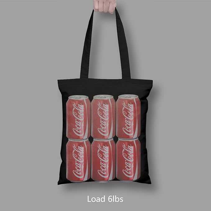 TOPDesign 30-Pack Economical 11.8"x13" Black Cotton Tote Bag, 5oz Lightweight Fabric, Small Reusable Grocery Shopping Cloth Bags, DIY Your Creative Designs