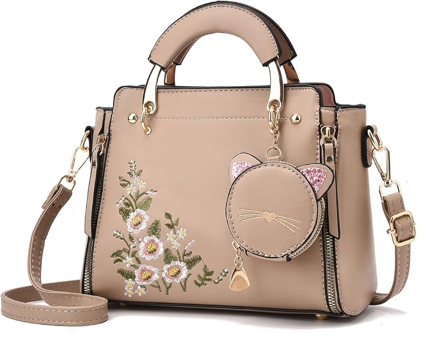 Xiaoyu Fashion Purses and Handbags for Women Ladies Crossbody Bags Top Handle Satchel Shoulder Bags Small Totes