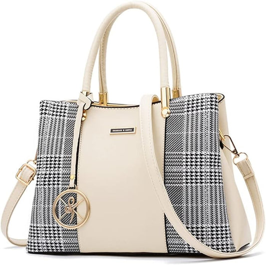 KURGOOL Women Purses and Handbags Top Handle Satchel Shoulder Bags Messenger Tote Bag for Ladie