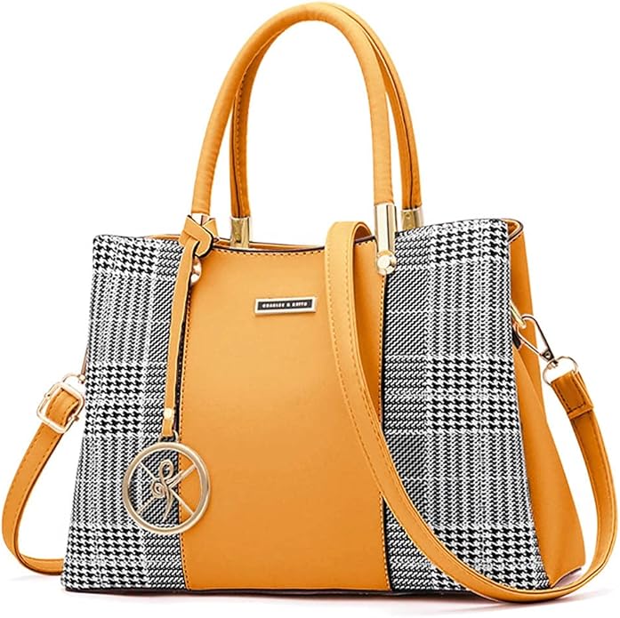 KURGOOL Women Purses and Handbags Top Handle Satchel Shoulder Bags Messenger Tote Bag for Ladie