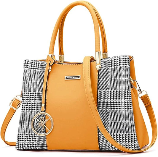 KURGOOL Women Purses and Handbags Top Handle Satchel Shoulder Bags Messenger Tote Bag for Ladie