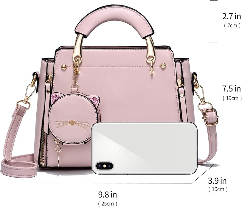 Xiaoyu Fashion Purses and Handbags for Women Ladies Crossbody Bags Top Handle Satchel Shoulder Bags Small Totes